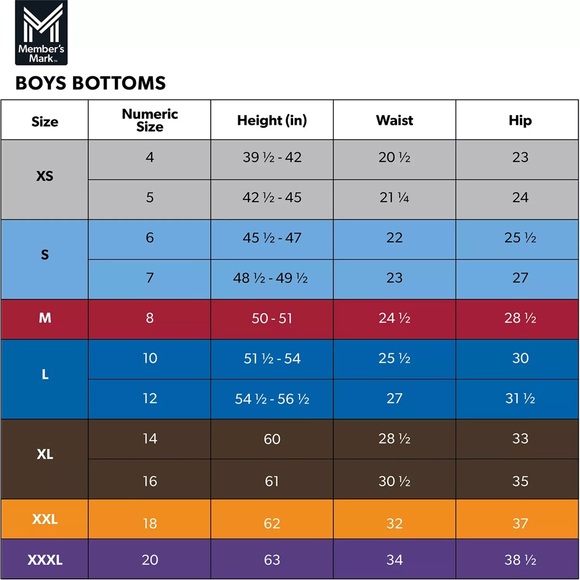 NWT Member's Mark Boys Everyday Tech Jogger Size S 6/7 - Picture 6 of 9